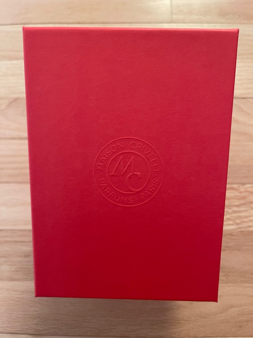 Maison Crivelli Merci Thank You Card Set in Red Box - Picture 2 of 4